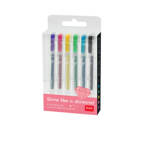 Mini Glitter Gel Pens - Image 2
