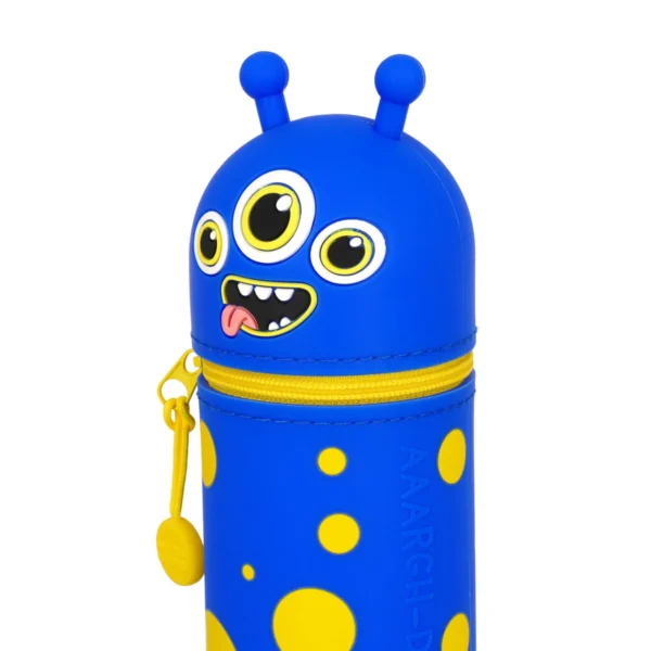 2-in-1 Silicone Pencil Case - Monster - Image 5