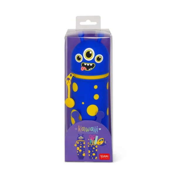 2-in-1 Silicone Pencil Case - Monster - Image 7
