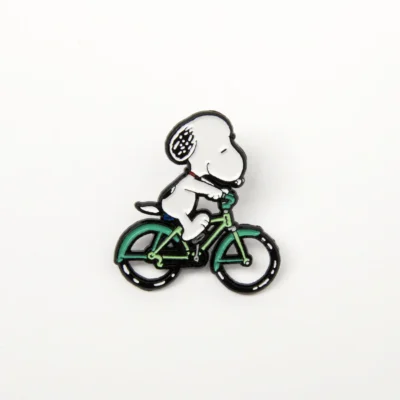 Peanuts Pin - Cycle