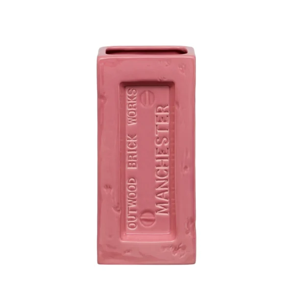 Pink Manchester Brick Vase - Image 2