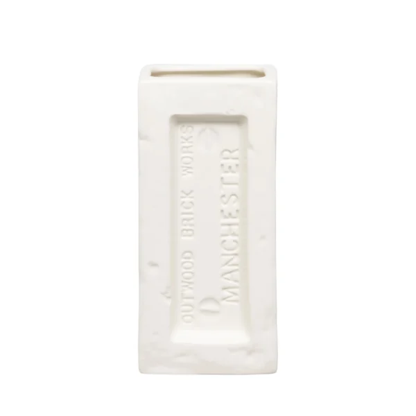 White Manchester Brick Vase - Image 2