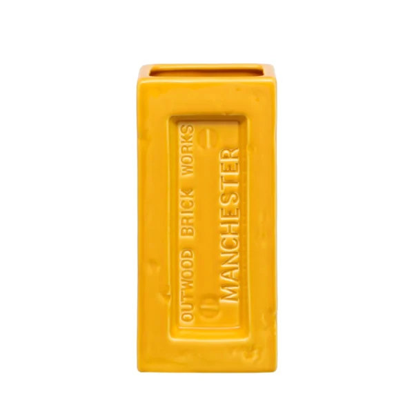Yellow Manchester Brick Vase - Image 2