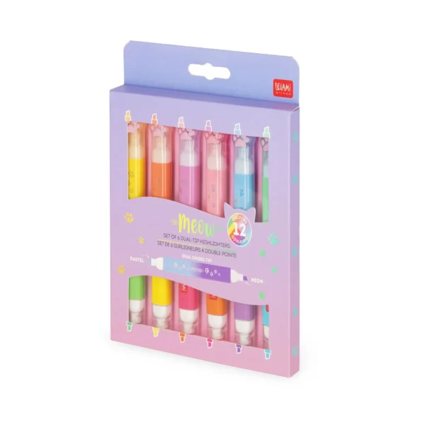 Kitty Meow Dual-Tip Highlighters - Image 7
