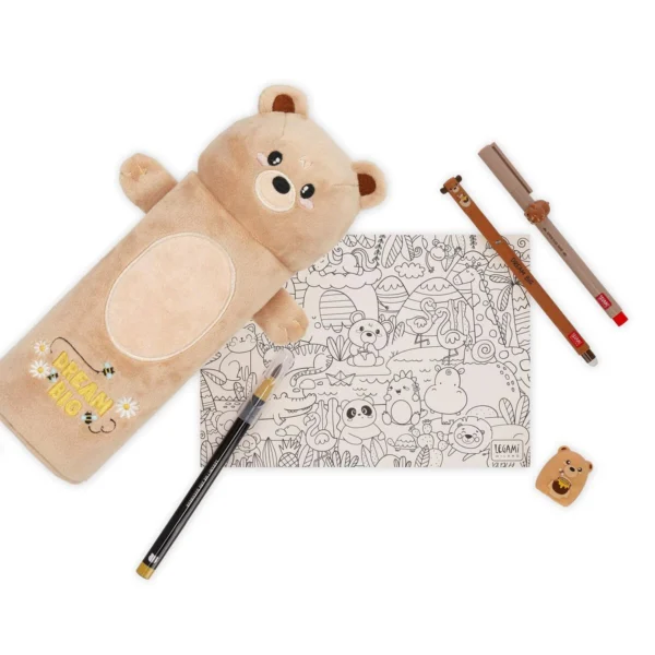 Plush Pencil Case - Teddy Bear - Image 6