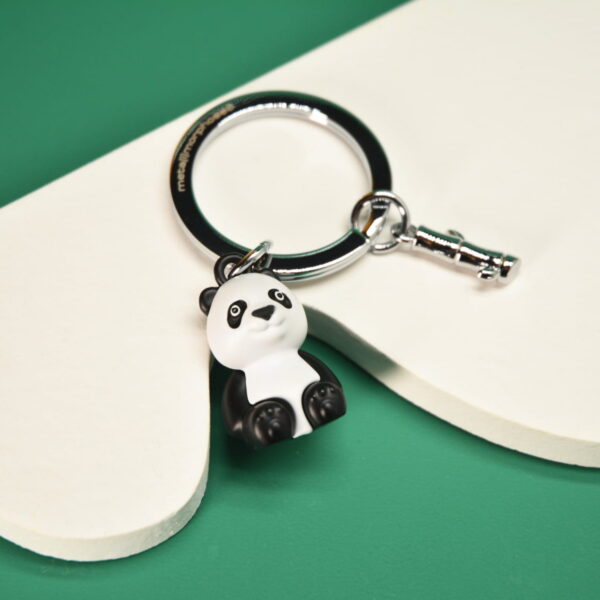 Panda & Bamboo Keyring - Image 3