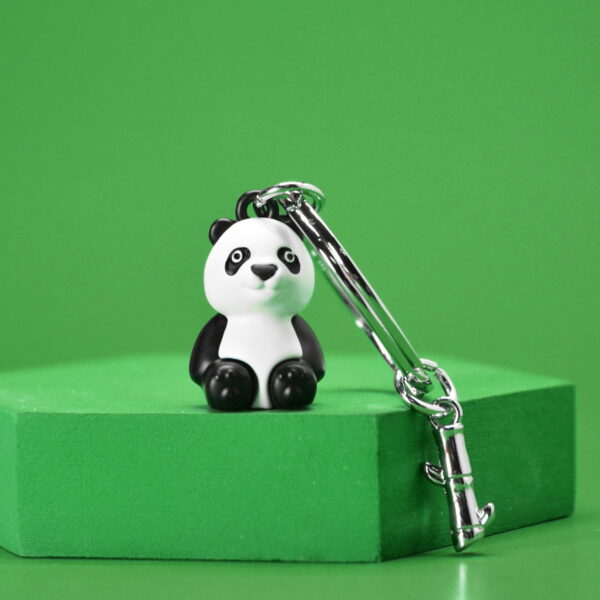 Panda & Bamboo Keyring - Image 4