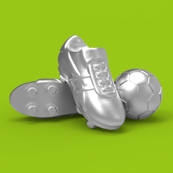Football & Shoe Keyring - Image 3