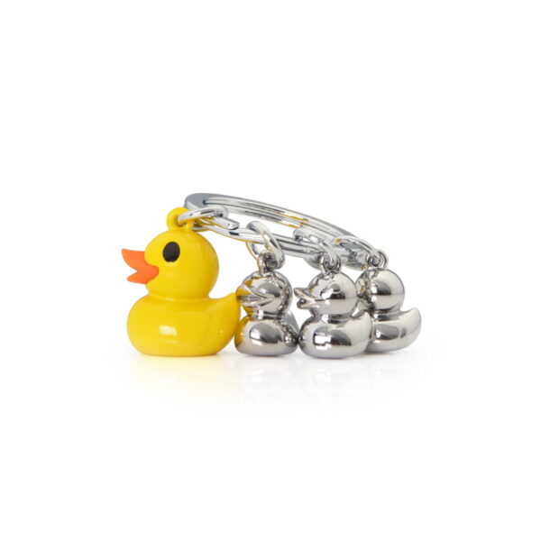 Yellow Duck Family Keyring - Image 4