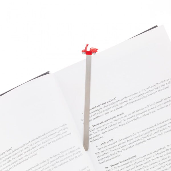 Red Scooter Bookmark - Image 2