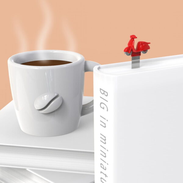 Red Scooter Bookmark - Image 4