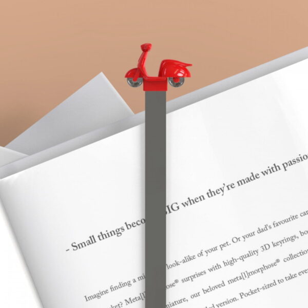 Red Scooter Bookmark - Image 5