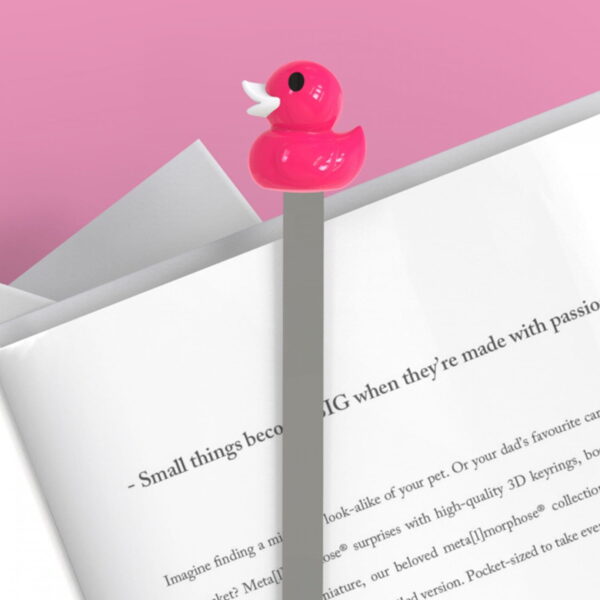 Pink Duck Bookmark - Image 2