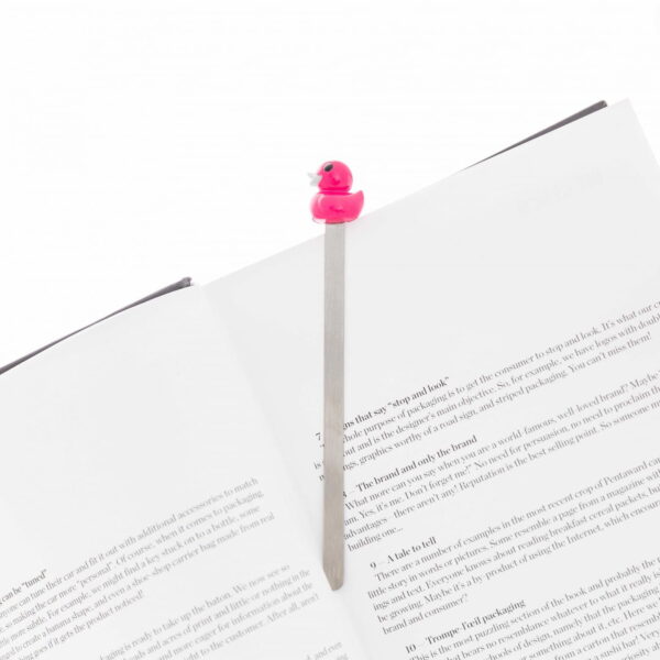 Pink Duck Bookmark - Image 3