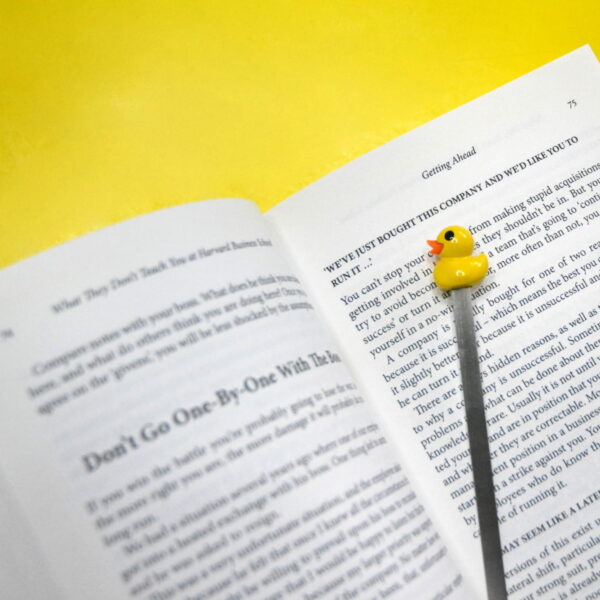Yellow Duck Bookmark - Image 5