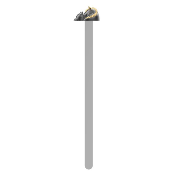 Grey & Gold Dragon Bookmark - Image 2