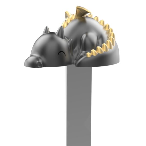 Grey & Gold Dragon Bookmark - Image 3
