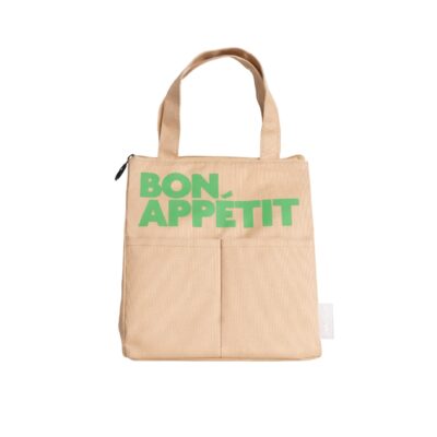 Bon Appetit Lunch Bag - Sand