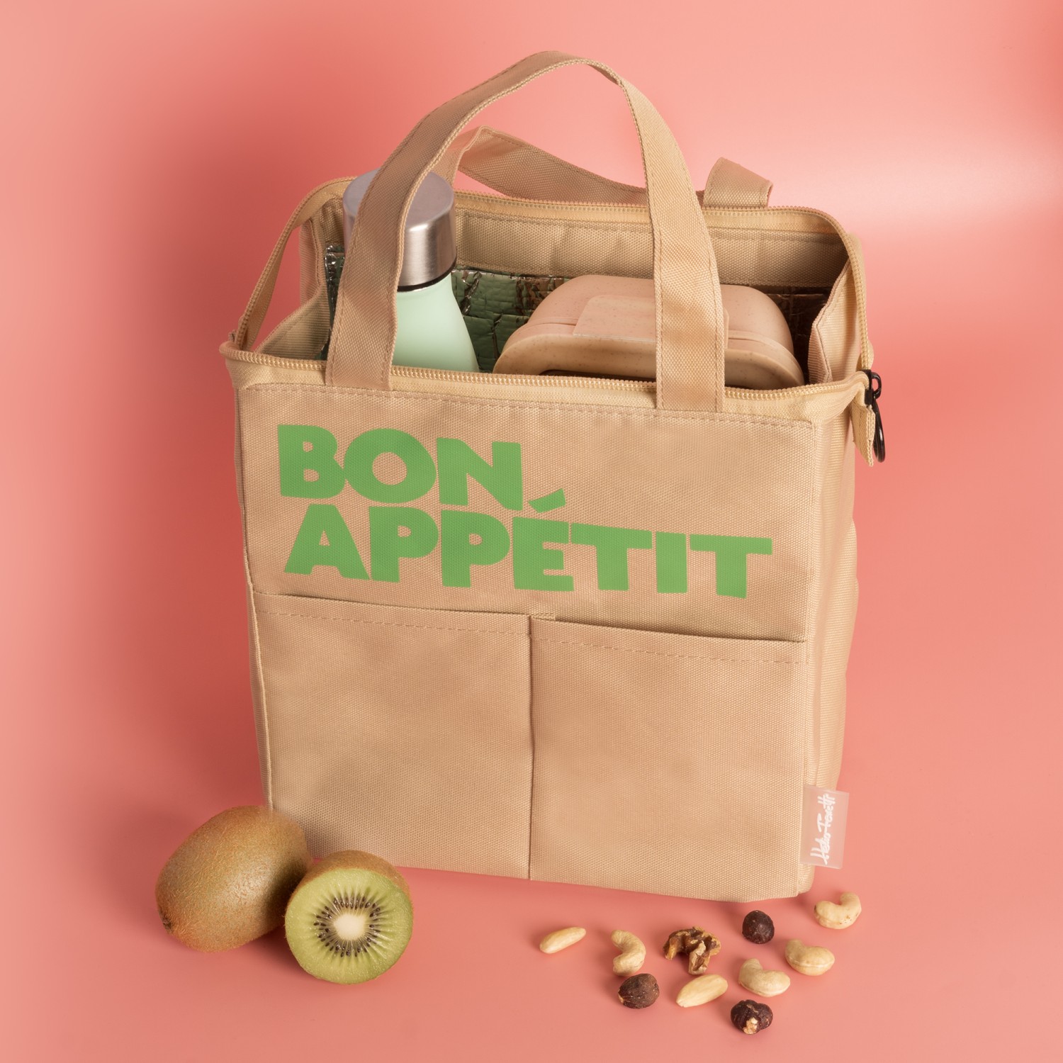 Bon Appetit Lunch Bag - Sand - Image 2