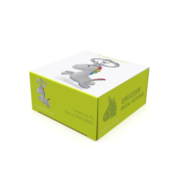 Jumping Unicorn Keyring - Image 4