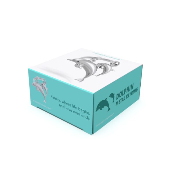 Dolphin & Baby Keyring - Image 4