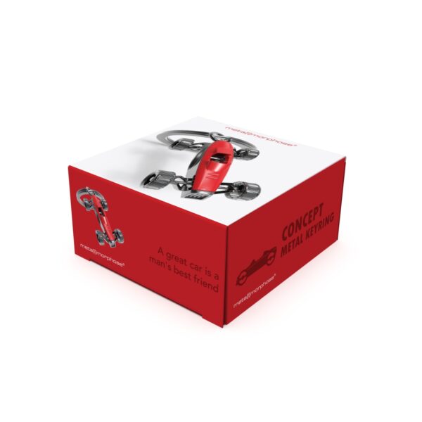 Red Racing Car Keyring - Image 5