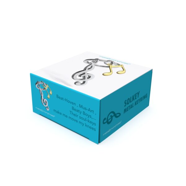 Music Notes Keyring - Image 3