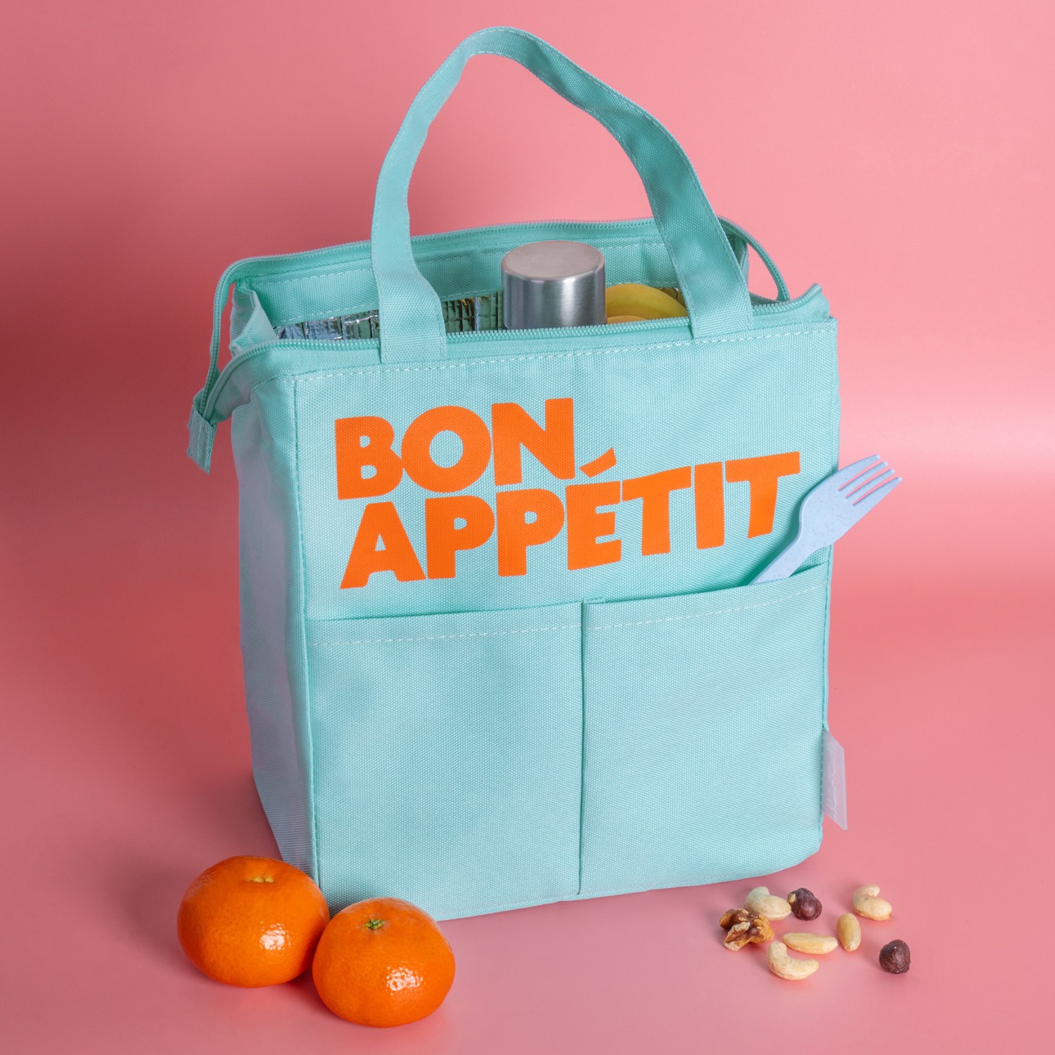Bon Appetit Lunch Bag - Mint Green - Image 2