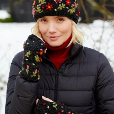 Lugano Headband Charcoal