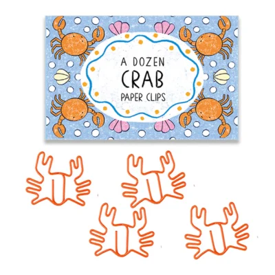 Crab Paperclips