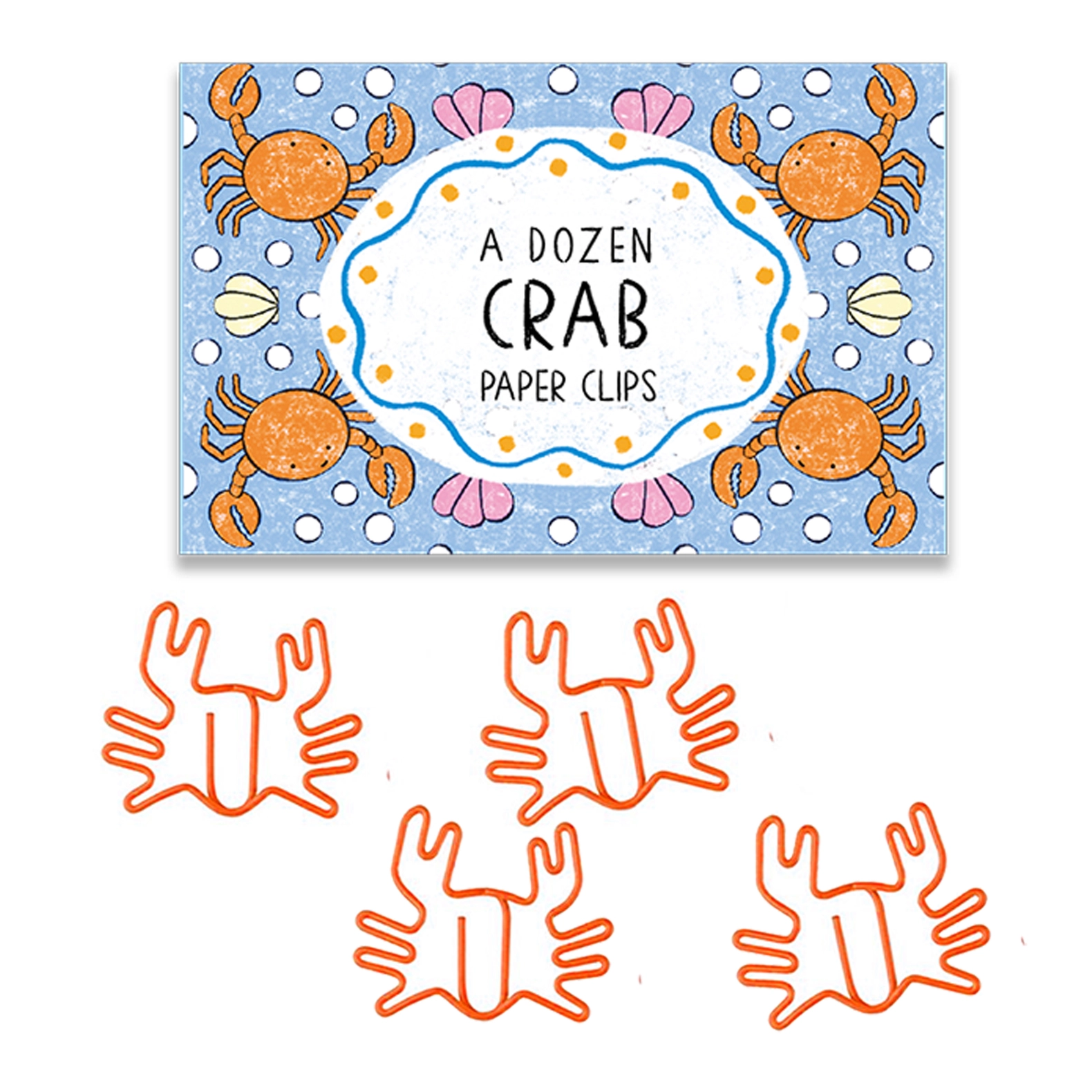 Crab Paperclips