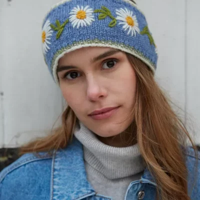 Daisy Chain Headband Jacaranda