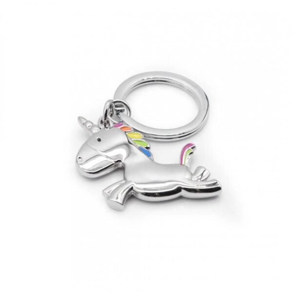 Jumping Unicorn Keyring - Image 2