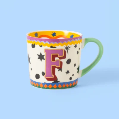 Alphabet F Mug