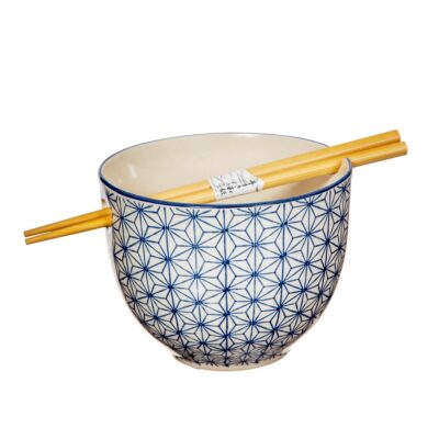 Shashiko Pattern Noodle Bowl