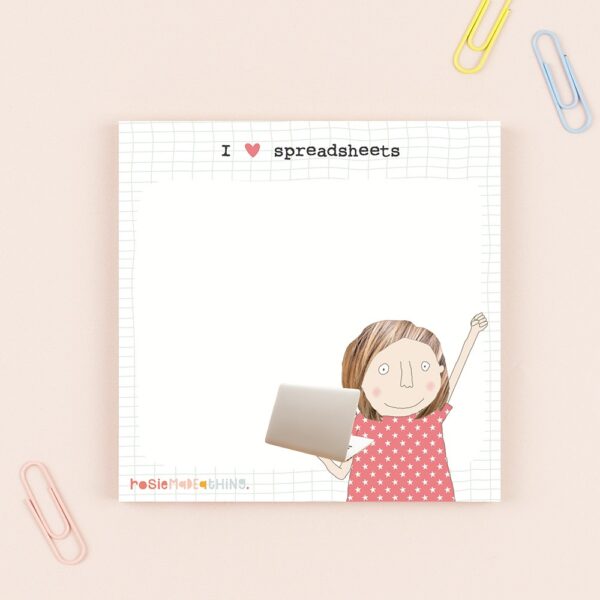 Spreadsheets Sticky Jots