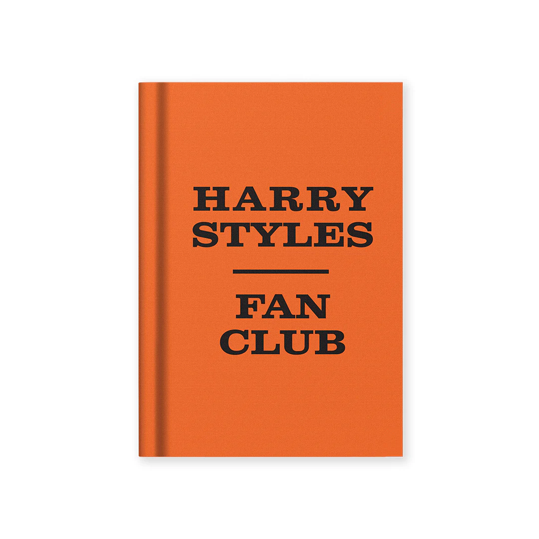 Harry Styles Fan Club A7 Notebook