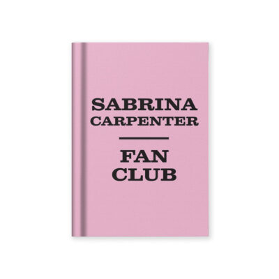Sabrina Carpenter Fan Club A7 Notebook