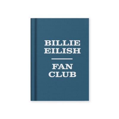 Billie Eilish Fan Club A7 Notebook