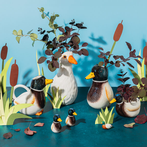 Mallard Duck Mini Planter - Image 3