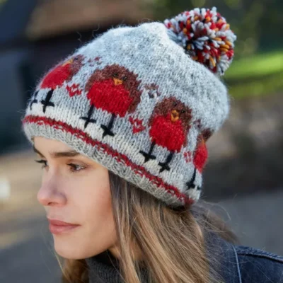Robin Bobble Beanie
