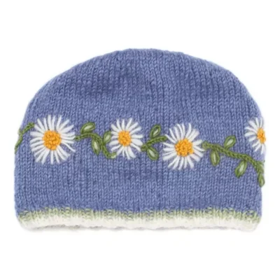 Daisy Chain Beanie Jacaranda